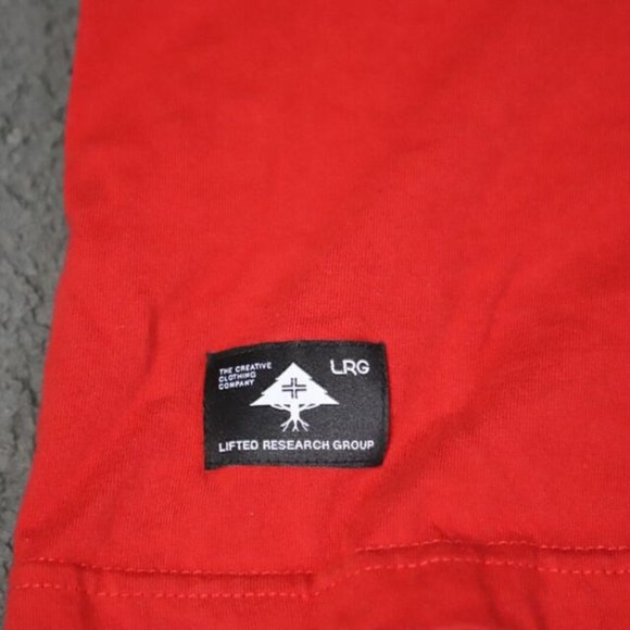 Vintage LRG T-Shirt Men L Multicolor Colorblock Giraffe Graphic Design Crew Neck - Picture 4 of 8